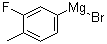 3-Fluoro-4-methylphenylmagnesium bromide molecular structure (CAS 185077-02-5)