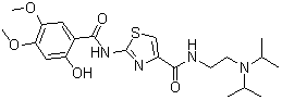 Acotiamide molecular structure (CAS 185106-16-5)