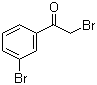 结构式 CAS# 18523-22-3, 2,3'-二溴苯乙酮