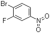 1-溴-2-氟-4-硝基苯分子结构 (CAS 185331-69-5)