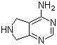 4-氨基-6,7-二氢-5H-吡咯并[3,4-d]嘧啶分子结构 (CAS 1854-42-8)