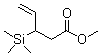 3-(Trimethylsilyl)-4-pentenoic acid methyl ester molecular structure (CAS 185411-12-5)