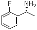 (R)-1-(2-氟苯基)乙胺分子结构 (CAS 185545-90-8)