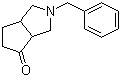 2-Benzylhexahydrocyclopenta[c]pyrrol-4(1H)-one molecular structure (CAS 185692-51-7)