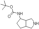 (Octahydrocyclopenta[c]pyrrol-4-yl)carbamic acid tert-butyl ester molecular structure (CAS 185693-12-3)