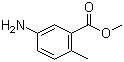 Methyl 5-amino-2-methylbenzoate molecular structure (CAS 18595-12-5)