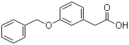 结构式 CAS# 1860-58-8, 3-苄氧基苯乙酸