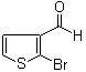 2-Bromo-3-thiophenecarboxaldehyde molecular structure (CAS 1860-99-7)
