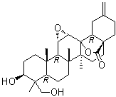 11alpha,12alpha-Epoxy-3beta,23-dihydroxy-30-norolean-20(29)-en-28,13beta-olide molecular structure (CAS 186140-36-3)