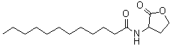 N-Dodecanoyl-DL-homoserine lactone molecular structure (CAS 18627-38-8)