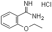 2-乙氧基苯甲脒盐酸盐分子结构 (CAS 18637-00-8)