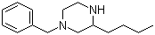 3-Butyl-1-(phenylmethyl)piperazine molecular structure (CAS 186412-45-3)