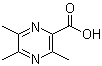 3,5,6-Trimethylpyrazin-2-carboxylic acid molecular structure (CAS 186534-01-0)