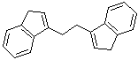 1,2-二(3-茚基)乙烷分子结构 (CAS 18657-57-3)