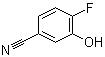 4-Fluoro-3-hydroxybenzonitrile molecular structure (CAS 186590-04-5)
