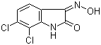 6,7-Dichloro-1H-indole-2,3-dione 3-oxime molecular structure (CAS 18711-16-5)