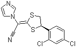 Luliconazole molecular structure (CAS 187164-19-8)