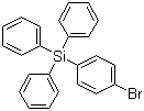 结构式 CAS# 18737-40-1, 4-溴四苯基硅烷