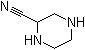 2-Piperazinecarbonitrile molecular structure (CAS 187589-36-2)