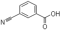 结构式 CAS# 1877-72-1, 3-氰基苯甲酸