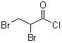 structure of CAS# 18791-02-1, 2,3-Dibromopropionyl chloride