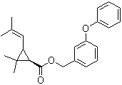 Phenothrin molecular structure (CAS 188023-86-1)