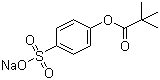 2,2-Dimethylpropanoic acid 4-sulfophenyl ester sodium salt molecular structure (CAS 188114-91-2)