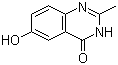 structure of CAS# 1882-77-5, 6-Hydroxy-2-methylquinazolin-4(3H)-one;2-Methyl-6-hydroxy-4-quinazolinone
