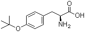 O-叔丁基-L-酪氨酸分子结构 (CAS 18822-59-8)
