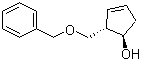 (1R,2S)-2-[(Phenylmethoxy)methyl]-3-cyclopenten-1-ol molecular structure (CAS 188399-48-6)