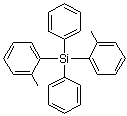 structure of CAS# 18849-24-6, Bis(2-methylphenyl)diphenylsilane;Diphenyldi(o-tolyl)silane