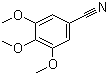 3,4,5-三甲氧基苯甲腈分子结构 (CAS 1885-35-4)