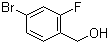 4-Bromo-2-fluorobenzyl alcohol molecular structure (CAS 188582-62-9)