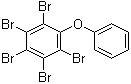 2,3,4,5,6-五溴二苯醚分子结构 (CAS 189084-65-9)
