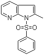 结构式 CAS# 189089-83-6, 2-甲基-1-(苯磺酰基)-1H-吡咯并[2,3-b]吡啶