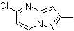 5-Chloro-2-methylpyrazolo[1,5-a]pyrimidine molecular structure (CAS 189116-36-7)