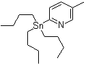 structure of CAS# 189195-41-3, 5-Methyl-2-(tributylstannanyl)pyridine;5-Methyl-2-tributylstannylpyridine