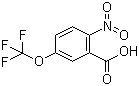 2-Nitro-5-trifluoromethoxybenzoic acid molecular structure (CAS 189359-65-7)