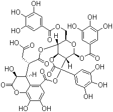 structure of CAS# 18942-26-2, Chebulinic acid;Eutannin; NSC 69862