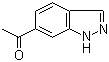 1-(1H-Indazol-6-yl)ethanone molecular structure (CAS 189559-85-1)