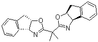 (+)-(3aR,3'aR,8aS,8'aS)-2,2'-(1-methylethylidene)bis[3a,8a-dihydro-8H-indeno[1,2-d]oxazole] molecular structure (CAS 189623-45-8)