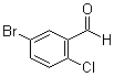 5-Bromo-2-chlorobenzaldehyde molecular structure (CAS 189628-37-3)