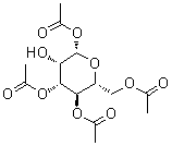 1,3,4,6-Tetra-O-acetyl-beta-D-mannopyranose molecular structure (CAS 18968-05-3)