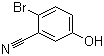 2-Bromo-5-hydroxybenzonitrile molecular structure (CAS 189680-06-6)