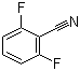 2,6-二氟苯腈分子结构 (CAS 1897-52-5)