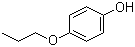 structure of CAS# 18979-50-5, 4-Propoxyphenol;Hydroquinone monopropyl ether