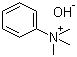 structure of CAS# 1899-02-1, Trimethylphenylammonium hydroxide