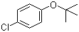 结构式 CAS# 18995-35-2, 对氯苯基叔丁基醚; 对叔丁氧基氯苯; 2-(4-氯苯氧基)叔丁烷