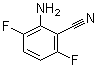 2-Amino-3,6-difluorobenzonitrile molecular structure (CAS 190011-81-5)