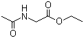 Ethyl acetamidoacetate molecular structure (CAS 1906-82-7)